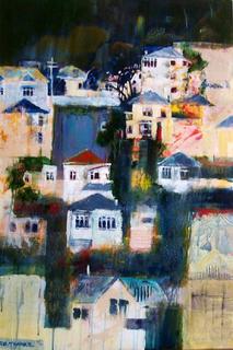 'Wellington Houses 4' by Rob McGregor (SOLD)