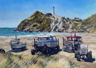 'Castlepoint Beach' by Iwen Yong