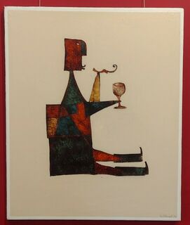 'A Little Cheers' by Paul Vincent (SOLD)