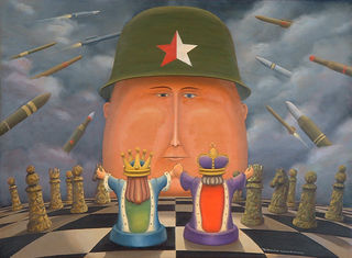 'Chess Not War' by Bruce Luxford