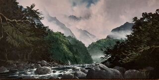 'Fiordland' by Graham Moeller (SOLD)