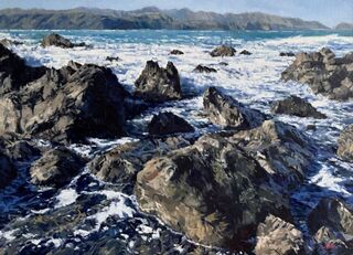 'Harbour Entrance Wahine Park' by Iwen Yong