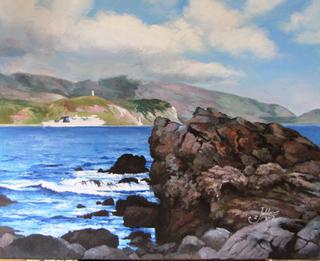 'Houghton Bay 2' by Zad Jabbour (SOLD)