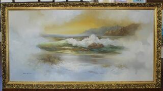 'Seascape with Mist' by Karl Neumann