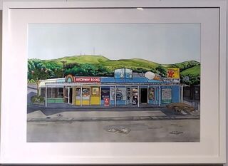 'Pukerua Bay Dairy' by Sarah Pou