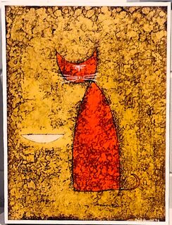 'Variation of Feed Time 1' by Paul Vincent (SOLD)