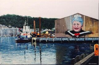 'June Te Raumange Jackson Mural' by Ronda Thompson