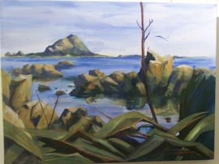 'Island Bay' by Jan Thompson (SOLD)