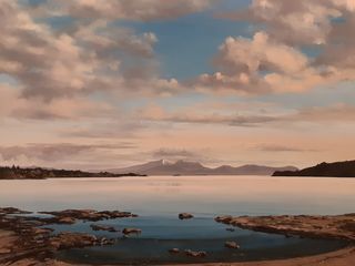 'Magic Lake Taupo' by Graham Moeller (SOLD)