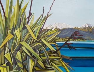 'Lake Taupo' by Arna Marshall (SOLD)
