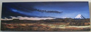 'National Park Ngauruhoe' by George Thompson (SOLD)