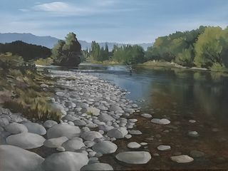 'The Tongariro River' by Graham Moeller