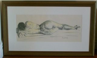 'Nude Study' by Miriam Busby (SOLD)