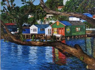 'Evans Bay' by Ronda Thompson (SOLD)