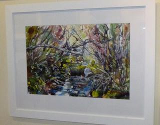 'Taranaki Stream near Mt Ruapehu' by George Thompson (SOLD)