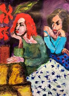 'Sultry Sally and Friend' by Pulusi