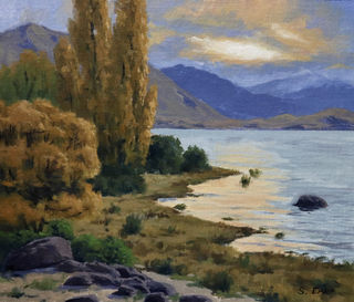 'Sunset Lake Wanaka' by Sam Earp