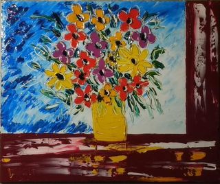 'Table Flowers' by Vincent Duncan (SOLD)