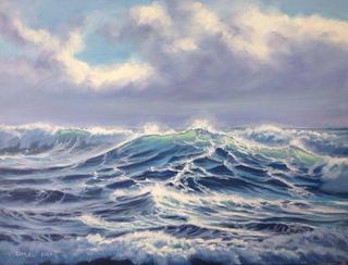 'Wave Study' by Sam Earp (SOLD)