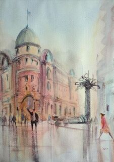 'Meeting by The Public Trust Building' by Samantha Qiao