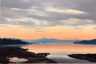 'Early Morning Lake Taupo' by Graham Moeller