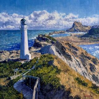'Castlepoint' by Iwen Yong (SOLD)