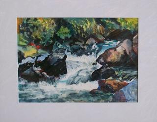 'Whakapapa Stream National Park' by George Thompson(SOLD)