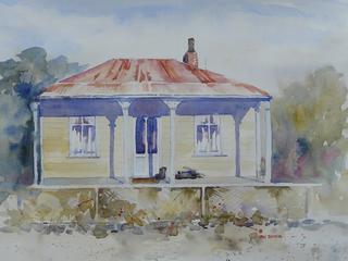 'Railway Houses Masterton' by Jan Thomson