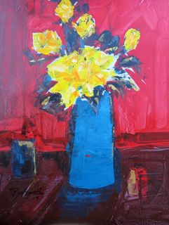 'Yellow Roses' by Peter Augustin