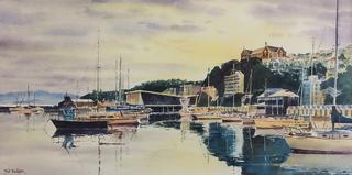'After the Rain Clyde Quay Marina' by Phil Dickson (SOLD)