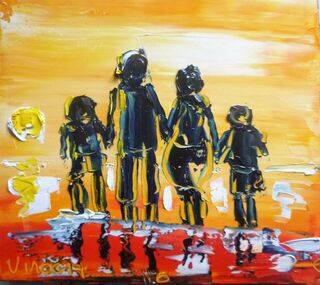'Family Time' by Vincent Duncan(SOLD)
