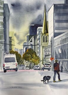 'Urban Stroll' by Charlotte Hird