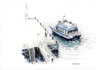 'East by West Ferry' by Phil Dickson