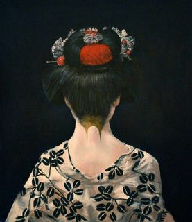 'The Geisha' by Escha van den Bogerd (SOLD)