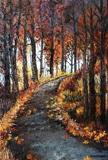 'Autumn Pathway' by Ronda Thompson