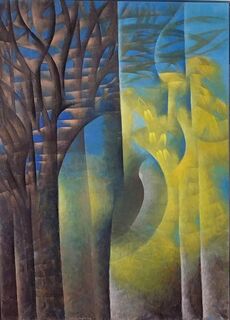 'Blue and Yellow Juxtaposition' by Miranda Woollett