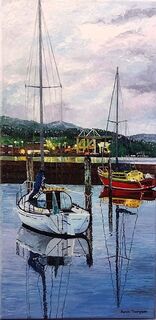 'Chaffers Marina Summer Evenings' by Ronda Thompson