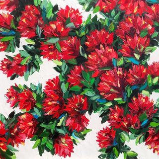 'Pohutukawa Bloom' by Diana Peel (SOLD)