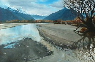 'Dart River Glenorchy' by Graham Moeller (SOLD)
