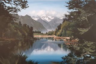 'Lake Matheson' by Graham Moeller (SOLD)