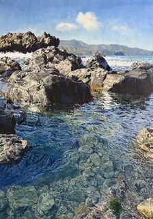 'Low Tide at Breaker Bay' by Iwen Yong (SOLD)