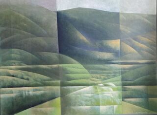 'Mangaroa Landscape' by Miranda Woollett (SOLD)