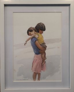 'Mother and Child' by Bill MacCormick (SOLD)