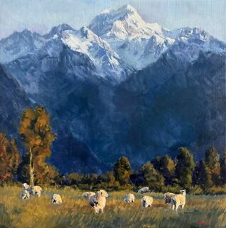 'Mt Tasman' by Iwen Yong (SOLD)