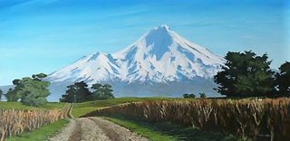 'Mt Taranaki 2' by Graham Moeller