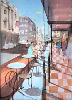 'Cuba Street - Coffee Day' by Samantha Qiao