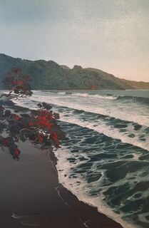 'Onetangi beach' by Graham Moeller