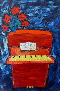 'Our Piano' by Vincent Duncan (SOLD)