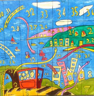 'Snakes and Ladders' by Vincent Duncan