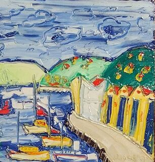 'View to Freyberg' by Vincent Duncan (SOLD)